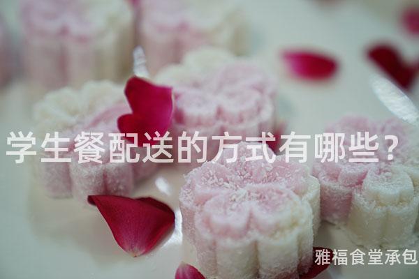 學生餐配送的方式有哪些？
