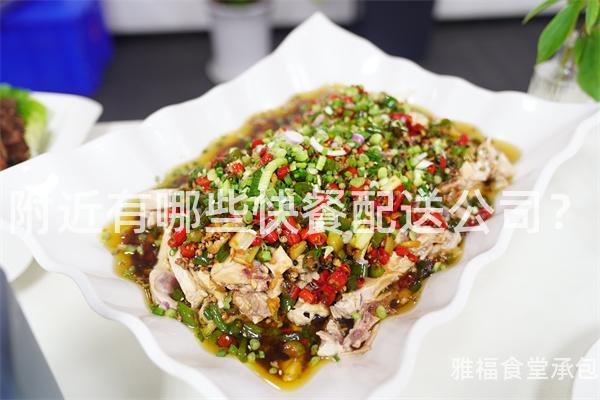 附近有哪些快餐配送公司？