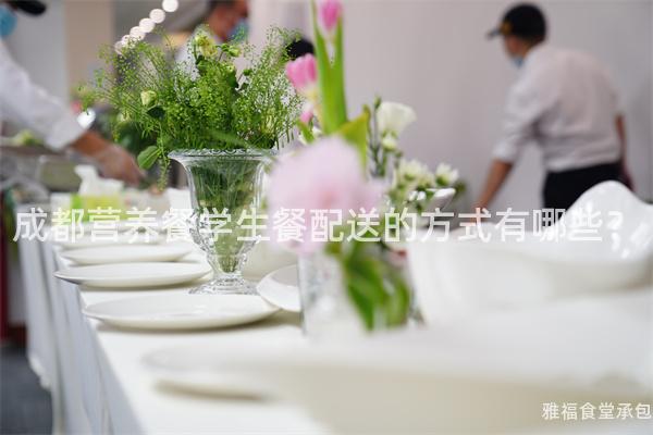 成都營(yíng)養(yǎng)餐學(xué)生餐配送的方式有哪些？