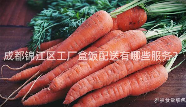 成都錦江區(qū)工廠盒飯配送有哪些服務(wù)？