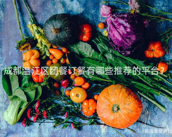 成都溫江區(qū)團(tuán)餐訂餐有哪些推薦的平臺(tái)？